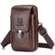 thumbnail image 1 of Paquete de cintura BULLCAPTAIN Riñonera de cuero para hombre, riñonera para teléfono, riñonera de viaje, riñonera BULLCAPTAIN Paquete de cintura, 1 of 7