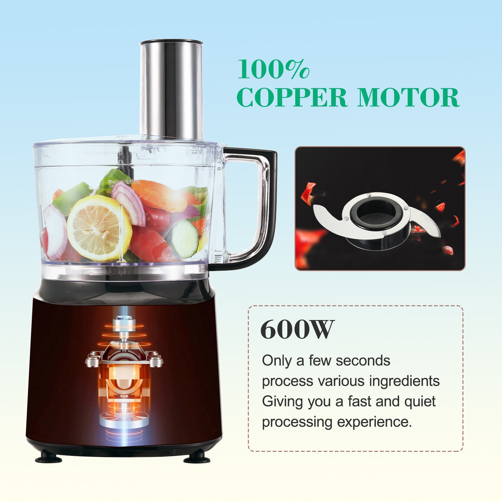 Food Blender Chopper - Temu