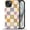 Colorful Simple Heart, variant on Case for iPhone 15, Shockproof Hard Shell + Soft Silicone 2 in 1 Hybrid, Shockproof Bumper Drop Protective - Abstract Lotus Flower Stained Glass