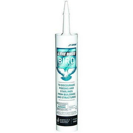 jt eaton 666n 4 the birds bird repellent gel, 10oz caulking tube (pack of 12)