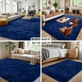 thumbnail image 3 of Shag Area Rugs for Living Room 9'X12', Soft and Fluffy Shaggy Carpet for Pets, Machine Washable Floor Rugs for Living room, 3 of 9