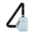 thumbnail image 1 of Bolso de Pecho Yuyangstore para Hombres Mujeres Correa Ajustable Bolsa Bandolera Azul claro, 1 of 8