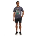 thumbnail image 7 of Reebok Men's and Big Men's Baseline Knit Performance Shorts, 7" Inseam, Sizes S-3XL, 7 of 7