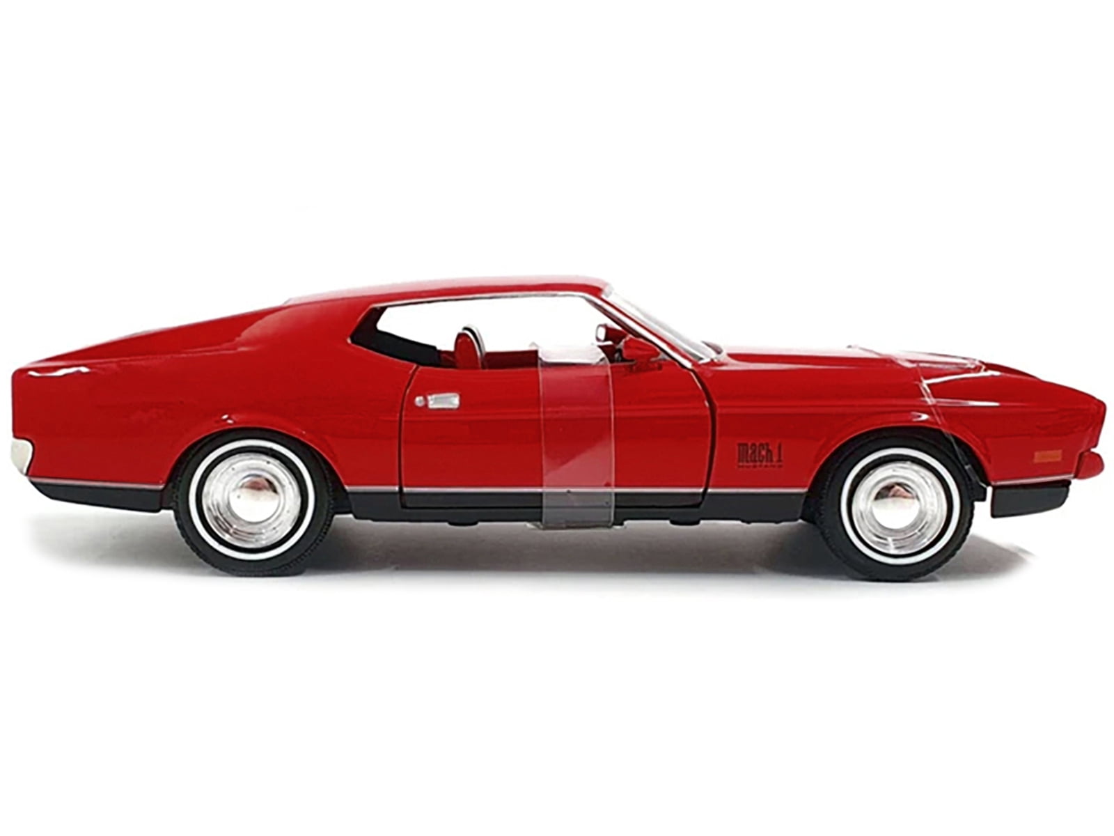 1971 Ford Mustang Mach 1 Red James Bond 007 "Diamonds are Forever" (1971) Movie 1/24 Diecast Model Car by Motormax