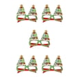 thumbnail image 1 of Billuyoard Brillo decorativo de dibujos animados de gafas de fiesta de Navidad Type2 NO2, 1 of 6