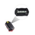 thumbnail image 4 of Headlight Taillight Night Cycling LED Front Light Taillight Bicycle light bike LED Lamp 7 Modes Bike Accessory, 4 of 8