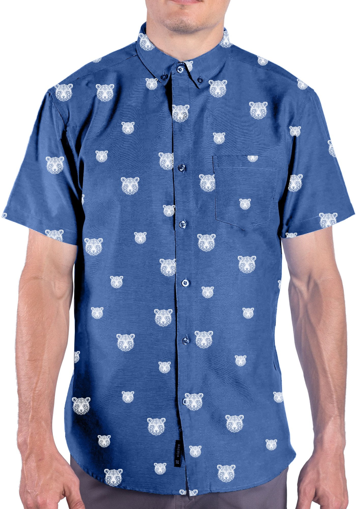 VISIVE Mens Shirt and Big Men Funny 