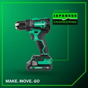 Metabo HPT 18V Cordless Hammer Drill Kit, DV18DEX