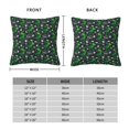 thumbnail image 2 of Pofeuu Dinosaur and Bone Print Double-sided plush pillowcase Square Throw Pillow Covers Pillows Cover for Living Room Bedroom Sofa Couch Cushion Cover（No pillow core）-12"x12", 2 of 7