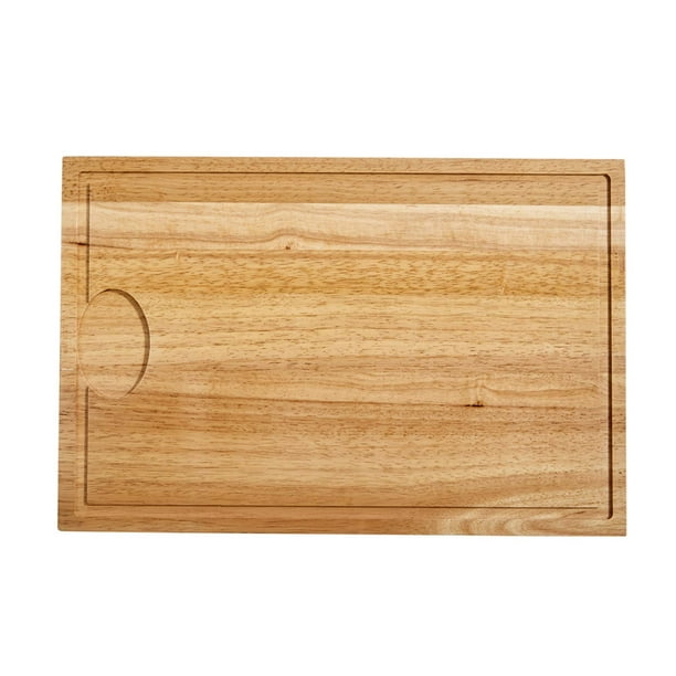 18" Wooden Cutting Board With Juice Well