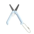 thumbnail image 2 of Jkkant Mini Folding Safety Scissors with Keychain, Portable Retractable Travel Scissors for Craft, First Aid, Office, & TSA Carry On Approved (Under 4" Blade), 2 of 9