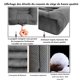 thumbnail image 4 of Cojín de asiento/asiento elevador de coche, cojín de asiento/cojín de silla 40x40 silla de oficina cojín de asiento ortopédico ergonómico para sillas de mesa de comedor/silla de oficina, 4 of 4
