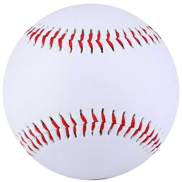 9inch White Base Ball Baseball Training Practice Practice Trainning Softball Sport Team Game PVC