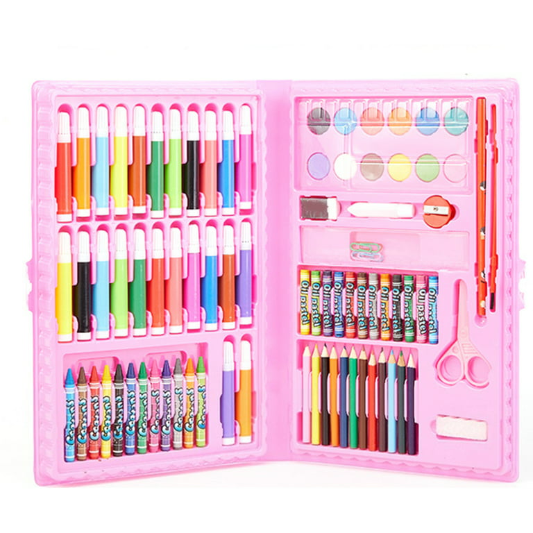 42/86pcs Drawing Set Non Toxics Crayon Arte Easy Hold Color Pen Safe for Children  Kids Painting Tools Drawing Kit Stationery - AliExpress