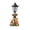 C-B, variant on Solar Cat Garden Statue Light, Handcrafted Resin Figurine with Vintage Street Lamp, Auto Warm LED for Backyard Flower Bed Porch Decor