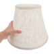 thumbnail image 5 of OULII Pantalla De Plegable De Lino Natural Amarillo Claro Con Elegante Para, 5 of 6