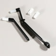 thumbnail image 3 of 2 Pcs Angled Head Nylon Coffee Machine Cleaning Brush Cleaner Tools for Semi-automatic Espresso Coffee Maker Machine Outlet Filter, 3 of 5