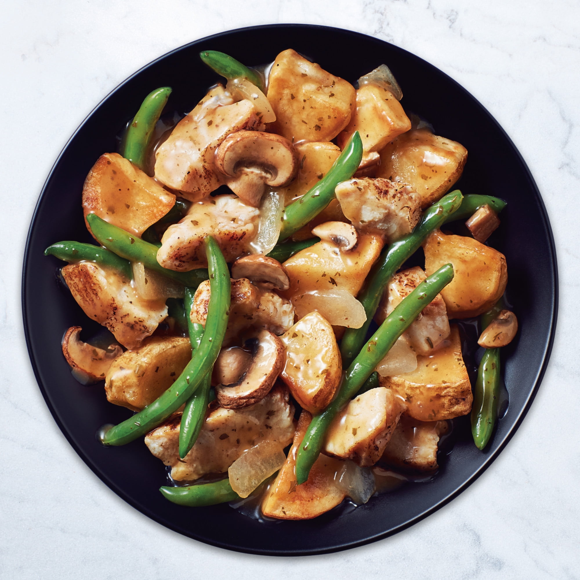 Healthy Choice Simply Steamers Grilled Chicken Marsala, High Protein Frozen Meal, 9.9 oz. Bowl