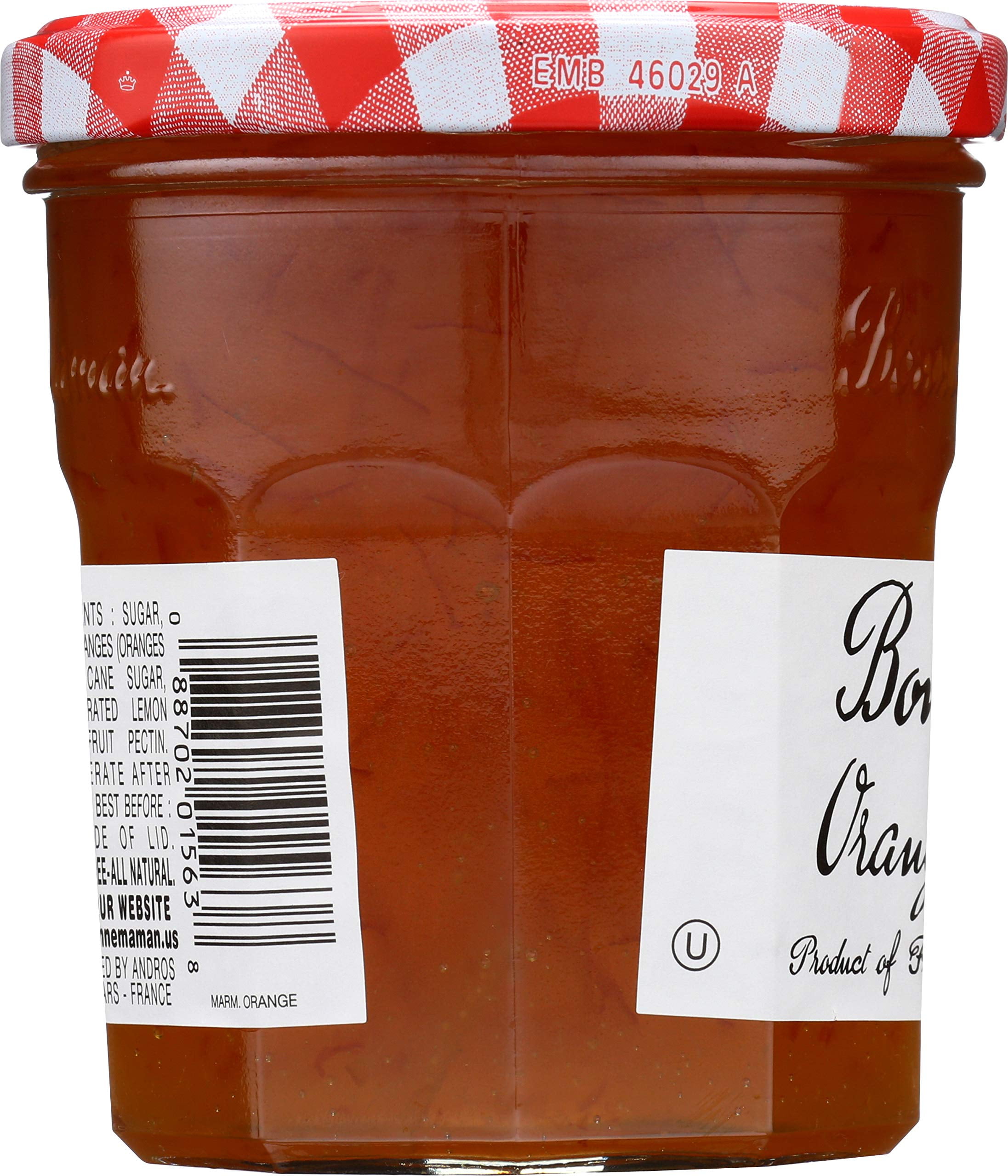 Bonne Maman Orange Marmalade Preserves, 13-Ounce Jars (Pack of 6)