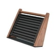 thumbnail image 3 of fenteer Rings Display Stand Tray Wood Earrings Studs Storage Holder for Rings Retail Black, 3 of 8