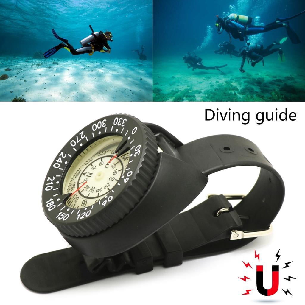 CEORPER Outdoor Diving Navigations Compasses Wrist Strap Type Compasses Enduring
