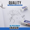 thumbnail image 4 of Pentel 2003557 Hi-Polymer Block Eraser, White - Extra Large - Pack of 8, 4 of 6