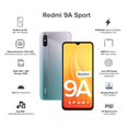 thumbnail image 4 of Smartphone Xiaomi Redmi 9A 32GB 2GB - Azul más Audifonos, 4 of 5