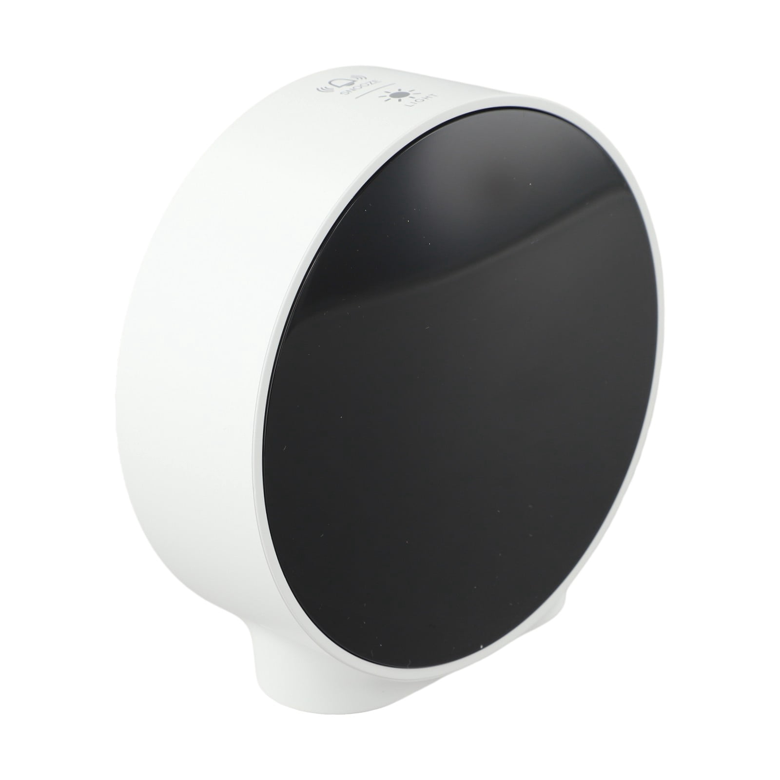 Teen Digital Alarm Clock, Bedside Alarm Clock, Desktop Round Clock With Large Curved LED Display LED Desk Clock Digital Alarm