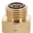 thumbnail image 2 of Shisuyan 4 Pcs Adaptateur Professionnel au Propane pour Remplissage de Gaz Convertisseur de Réservoir de Gaz Résistant à l'Usure Adaptateur de Gaz pour Fournaise Extérieure Petit Convertisseur de Propane pour Fournitures de Camping (Norme UE), 2 of 8