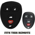 thumbnail image 2 of 2x Key Fob Keyless Entry Remote Cover Protector for GM Buick Cadillac Chevrolet Pontiac Saturn (15252034, 15912859), 2 of 2