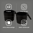 thumbnail image 7 of Diono XL Car Seat Cup Holders for Radian and Everett Car Seats, Pack of 2, Black, 7 of 7