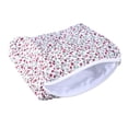 thumbnail image 6 of Quilted Makeup Bag with Zipper Flower Print Toiletry Bag Handbag Functional Travel Storage Case Cosmetic Bag for Women, 6 of 8