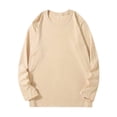 thumbnail image 7 of Samdudou Mens T Shirts Long Sleeve Crewneck Casual Basic Tees Everyday Layering Undershirts Lightweight Athletic Training Tops Classic Daily Workout Pullover Apparel, 7 of 7