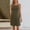 Army Green, variant on Maternity Nursing Nightgown, Comfy Sleeveless Soft Breastfeeding Friendly Sleepwear for Pregnancy & Postpartum Wine