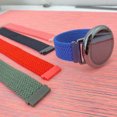 thumbnail image 1 of Gwong Electrónica 20 / 22mm Banda de reloj de nylon de color sólido transpirable 20/22 mm para Huawei GT2, 1 of 7