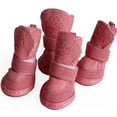 thumbnail image 1 of Reusable Dog Shoes For All Weather Conditions, Winter Dog Shoes With Adjustable Straps, Non-Slip Oxford Bottom Offers Enhanced Grip, Fashionable Versatile Design For Your Pet, 1 of 4