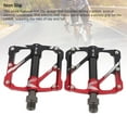 thumbnail image 3 of 2PCS Aluminum Alloy Cycling Pedal, Non Slip 3 Bearing Large Platform Pedal Replacement Accessories for Mountain and Road Riding, 3 of 7
