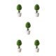 thumbnail image 3 of Bonsái artificial de estilo nórdico Toystoory árbol de simulación en maceta decorativa Verde, 3 of 6