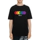 thumbnail image 1 of Elevenparis Hombre Rainbow Smiley Graphic T-Shirt negro L, 1 of 1