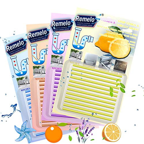 [2020 Newest] Drain Cleaner Sticks, NonToxic Sink Clean Deodorizer for