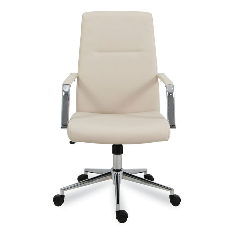 Workspace by Alera Leather Task Chair, Supports Up to 275 lb