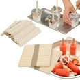thumbnail image 3 of Kitchen Cleaning Appliances! Fdelink 200Pcs Popsicle Ice Cream Sticks, Ice Sticks Pcs Natural Sticks Sticks Craft Wood Craft 200 Kitchen，Dining & Bar, 3 of 5
