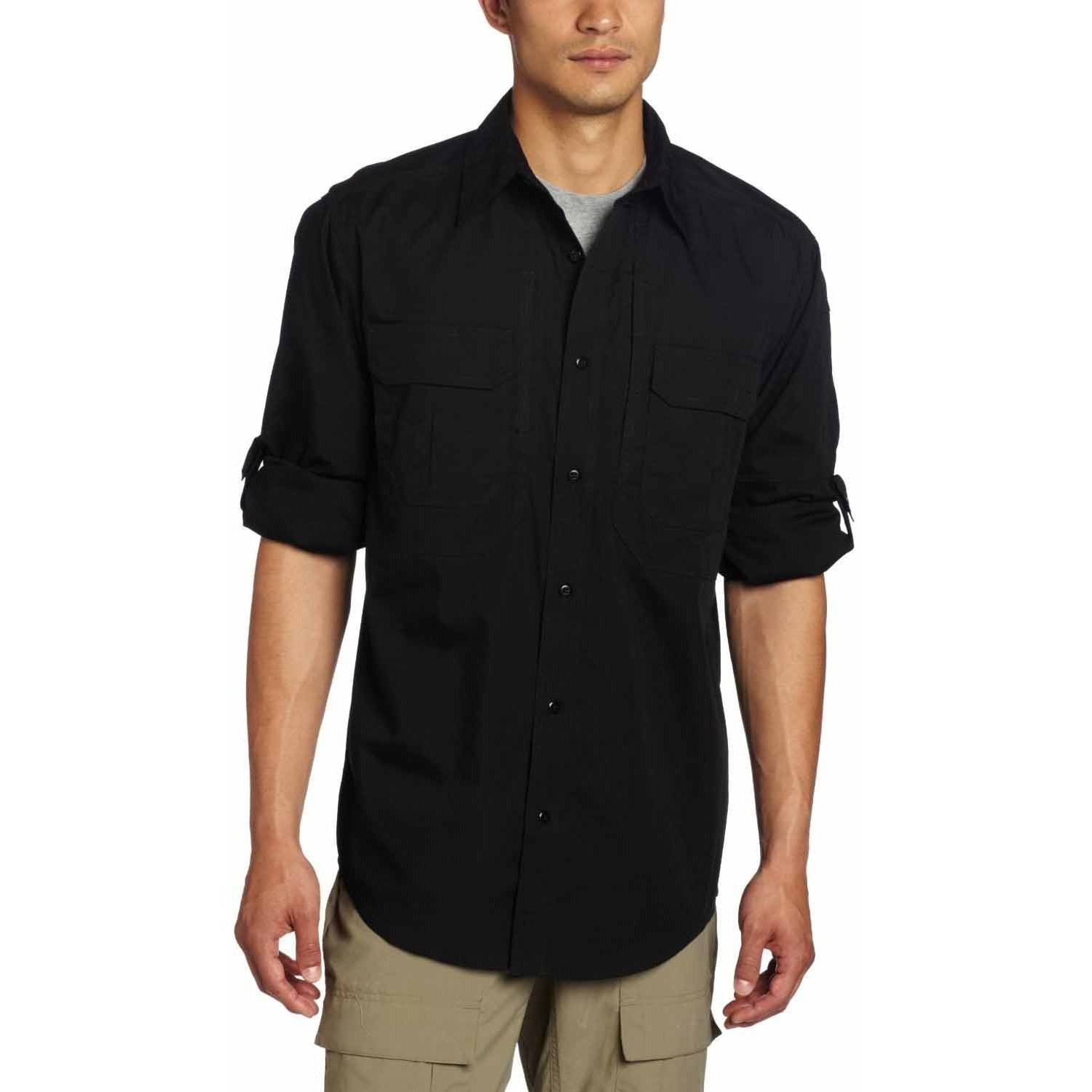 Taclite Pro Long Sleeve Shirt Tall, Black - Walmart.com