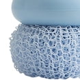 thumbnail image 3 of Cepillo multiusos para lavar platos, cepillo de limpieza de cocina, mango de cepillo de limpieza, fregador, bola de limpieza de platos para lavar, Nailon Azul Macarena Cepillo de limpieza de cocina, 3 of 8