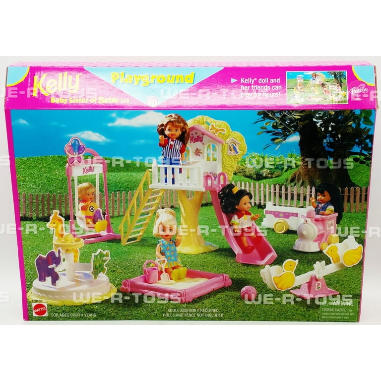 Kelly Baby Sister of Barbie Playground Playset Mattel 1998 67728 91 NRFB
