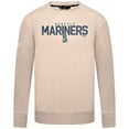 thumbnail image 2 of Men's Levelwear  Khaki Seattle Mariners Mandate Carve Tri-Blend Sweatshirt, 2 of 3