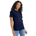 thumbnail image 4 of Hanes Essentials Unisex Cotton T-Shirt Navy XL, 4 of 8