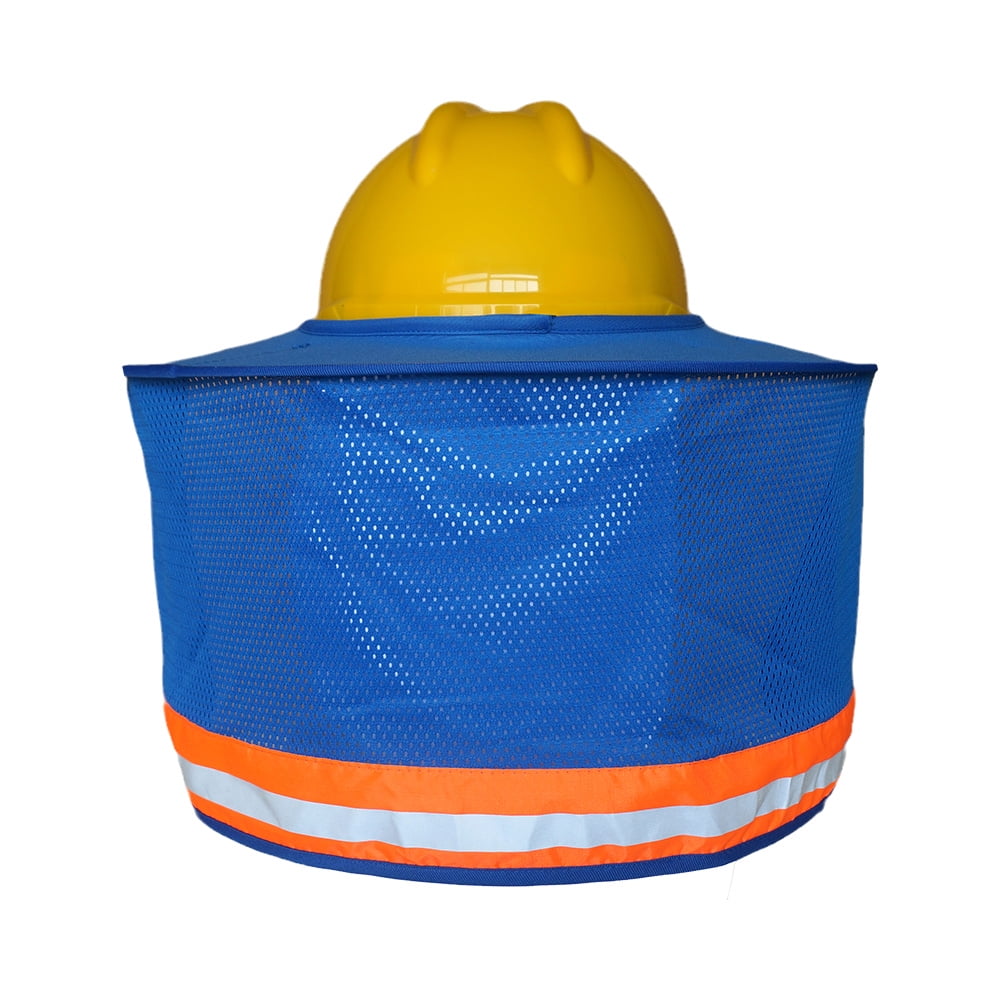 Walmeck Reflective Safety Sunscreen Helmet Brim for Construction Sites  Installation