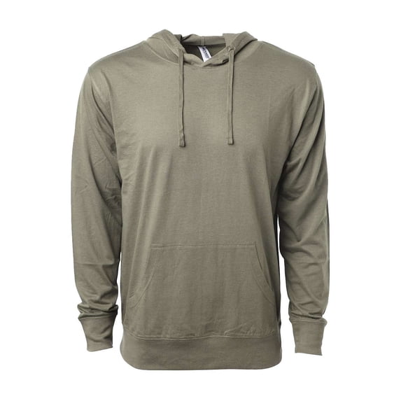 Independent Trading Co. Lightweight Hooded Pullover T-Shirt Size up to 3XL