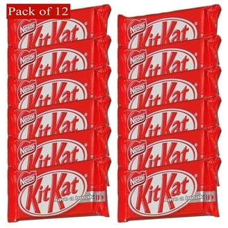 Nestle, Kit Kat 4 Finger, Chocolate Bars, 45g x 48 {Imported from